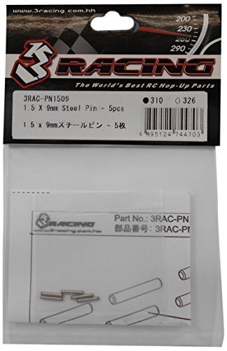 Racing 5x9mm stahl - racing, 1,5x9mm