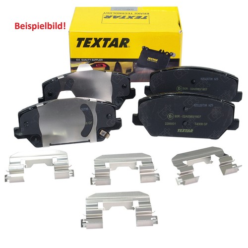 Bremsbelagsatz textar 2612801 - bremsbelagsatz,
