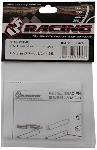 Racing 5x9mm stahl - 3, 1,5x9mm